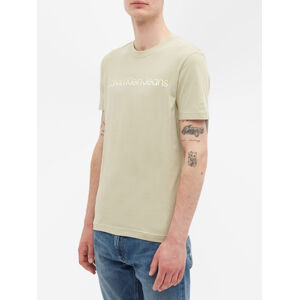 Calvin Klein pánské olivově zelené tričko - XXL (RB8)